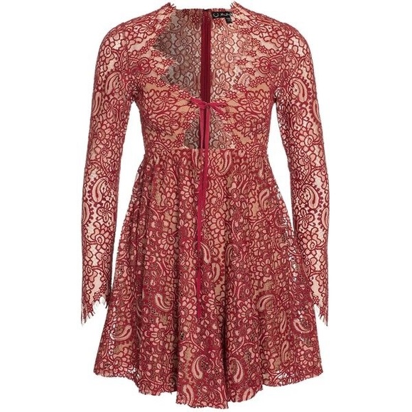 For love and lemons lace mini dress - Charlie mini dress - Picture 1 of 4
